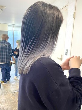 エリマ 武蔵小杉(elima) ショートボブ韓国丸みショートカットミルクティーエンドカラー