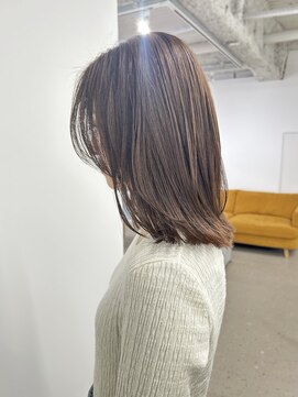 ノウハウ タニマチ(KNOWHOW tanimachi) 鎖骨ミディー透明感ベージュ