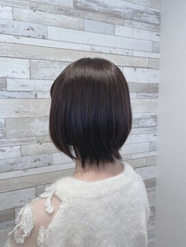 ハレウミヘアー 阿見(ハレウミhair) 阿見町/ショートカット/耳かけボブ/白髪染め/白髪/ヘッドスパ