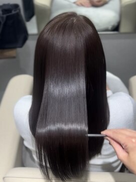 ルナス 福岡天神(LUNAS) 【髪質改善LUNAS】ツヤ髪*ワインレッド*