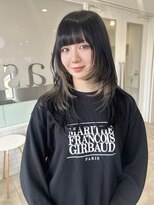 カシェ キョウマチ(cashe’e)&nbsp;松阪／レイヤーカット／インナーカラー