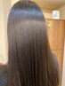 【クセ毛のお悩み解消！トステア配合】カット+縮毛矯正+シルクトリートメント