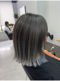 白髪ぼかしバレイヤージュ