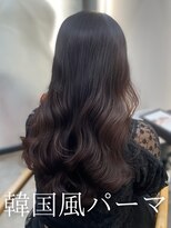 アミー 池袋(Ammy) レイヤーカット/顔周りカット/顔周りレイヤー /韓国風パーマ