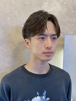 フェザーショート/ニュアンスパーマ
