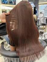 ラピス 渋谷本店(Lapis) チェリーブラウン/ココアカラー/髪質改善/ストレートヘア/韓国風