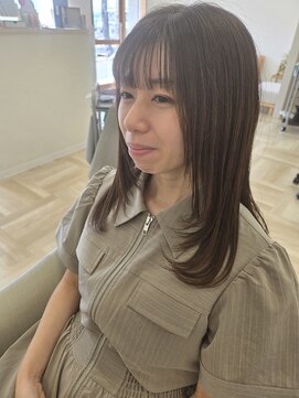 ゲリールエノミヤ(guerir enomiya) 【guerir enomiya】顔周りレイヤースタイル