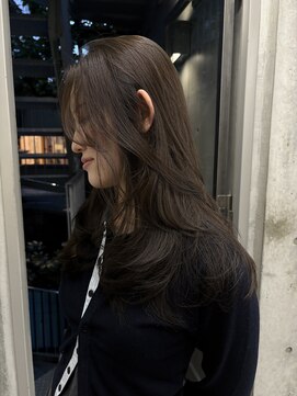 キーチェ 梅田中崎町(keych) レイヤーカット/ミディアムレイヤー/髪質改善/顔まわりカット