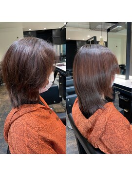 エノア 東京(ENORE) 縮毛矯正/ナチュラル/ストレート/モテ髪/艶髪//髪質改善