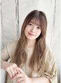 【月1メンテ】白髪染めリタッチでも透明感カラー」