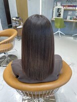 フォルテ 掛川店&nbsp;黒髪カタログ/ボブウルフ/ネビージュ/小顔に見せるヘア/ワンレン