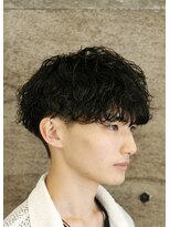 メンズギフト(men's GIFT)&nbsp;マッシュ刈り上げツーブロックシャドウパーマ