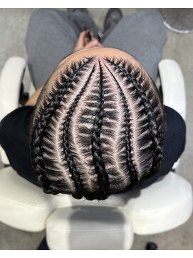 チクロ(ticro) 【チクロ】コーンロウ/ウェーブデザイン