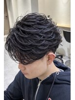 アイトーキョープラスシー 横浜(AI TOKYO+Sea)&nbsp;横浜/高島町/フェザーパーマ/毛流れパーマ/センターパート