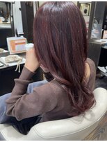 リジェール 高辻店&nbsp;秋冬に人気◎バーガンディーカラー