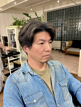 ボタニカル(BOTANICAL) ハンサム毛流れパーマ