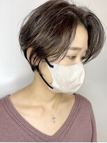 ロッカ ヘアーイノベーション(rocca hair innovation)&nbsp;ロングバングで大人ショートボブ［稲毛/髪質改善］