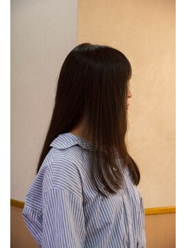 グラッシーヘアー(GLASSY HAIR) お顔まわりレイヤーロング