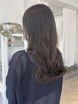 サークル(CIRCLES) デジタルパーマレイヤーロングヘア30代