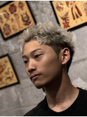 MEN’S HAIR/BUZZ CUT/ホワイトカラー/スパイキーショート　H