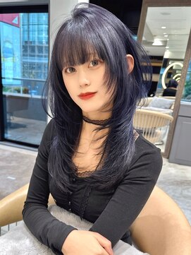 ロンド ジュルード 名古屋(Lond jeloud) ワンカールで決まる流行りのロングハッシュカット