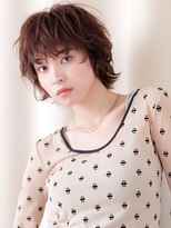 カバーヘア ブリス 川口(COVER HAIR bliss) ブリーチなし抜け感ウェーブクラゲヘアマレットウルフ20代30代Z