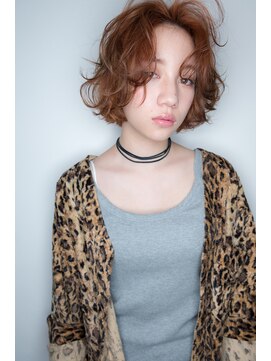 エニイ(ANY) ハイ透明感カラー×透け感ボブ