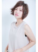 外国人風ウイングショート