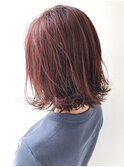 【担当JUN】ラベンダーピンクx大人ボブ  #1