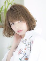 ロンドフルール 大宮東口(Lond fleur) 【Lond fleur】アッシュブラウンワンカールまとまりボブ