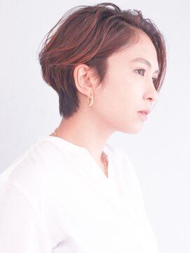 グラッシー センター北店(GLASSI) 大人かわいい★ハンサムショート★ココアブラウン★セシルカット
