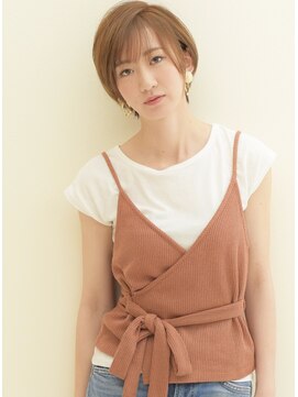 ヴィス ルーチェ シティホテル店(Vis Luce) 小顔ショートボブ