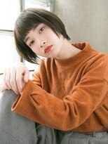 リリアン 表参道(relian)&nbsp;オン眉　×  ショートボブ　マットベージュ