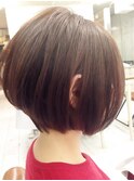 大人ボブ☆ナチュラルな前下がりボブ☆