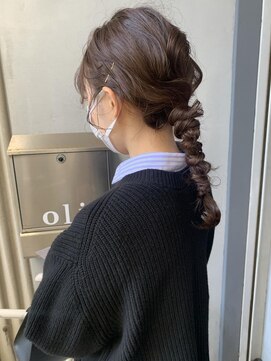 オリ(oli) 着物にもあうお呼ばれヘアアレンジ