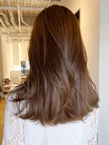 アイティーバイアルバム 藤沢店(IT by ALBUM)&nbsp;毛流れレイヤーカット_くすみブルーテラコッタ_ba356131