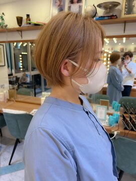 ロンド パルティール 大宮(Lond partir) 石田勇士郎ショコラベージュボブルフベビーバング魅力倍増カール