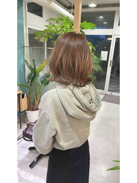 ダブル(W) 【hair salon W】オトナレイヤーボブ