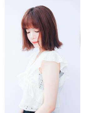 グランマッシュ(Granmash) オレンジベージュ☆大人可愛いボブ《髪質改善》