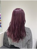 【ブリーチ1～2回】ピンクラベンダーカラー