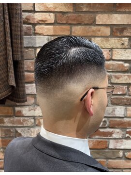 ヒロギンザバーバーショップ 丸の内店(HIRO GINZA BARBER SHOP) サイドパート