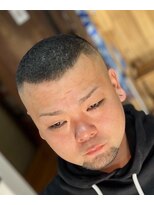 ピシャッとニ代目銀二郎&nbsp;スキンフェードカット【広島/理容室/バーバー】