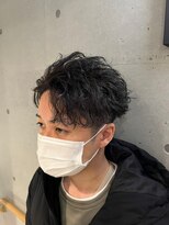 メンズサロンドットリアン(dot. lien) 無造作スパイラルパーマ刈り上げマッシュメンズパーマ