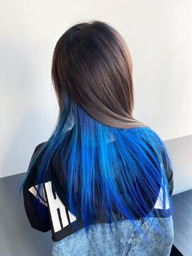 オナー(honor) インナーカラー/ピンクパープル/大人可愛い/イヤリングカラー