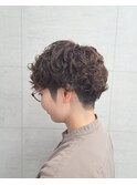 レディースショート×ウェーブパーマ