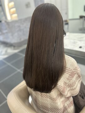 アース 秋田新国道店(EARTH) ブリーチなしダブルカラー ベージュ