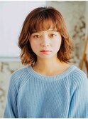 無造作ウェーブボブ/20代/30代/40代/ハレマチ通り