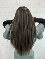 ヘアーアンドビューティーガーデン(HAIR AND BEAUTY GARDEN)&nbsp;ダブルカラーバレイヤージュベージュカラー白髪ぼかしハイライト