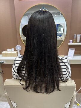 アオ 花咲町(a-o) 髪質改善ストレート♪