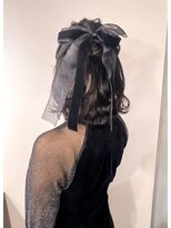 イチザサロン(ICHI THESALON) 波巻きハーフアップ
